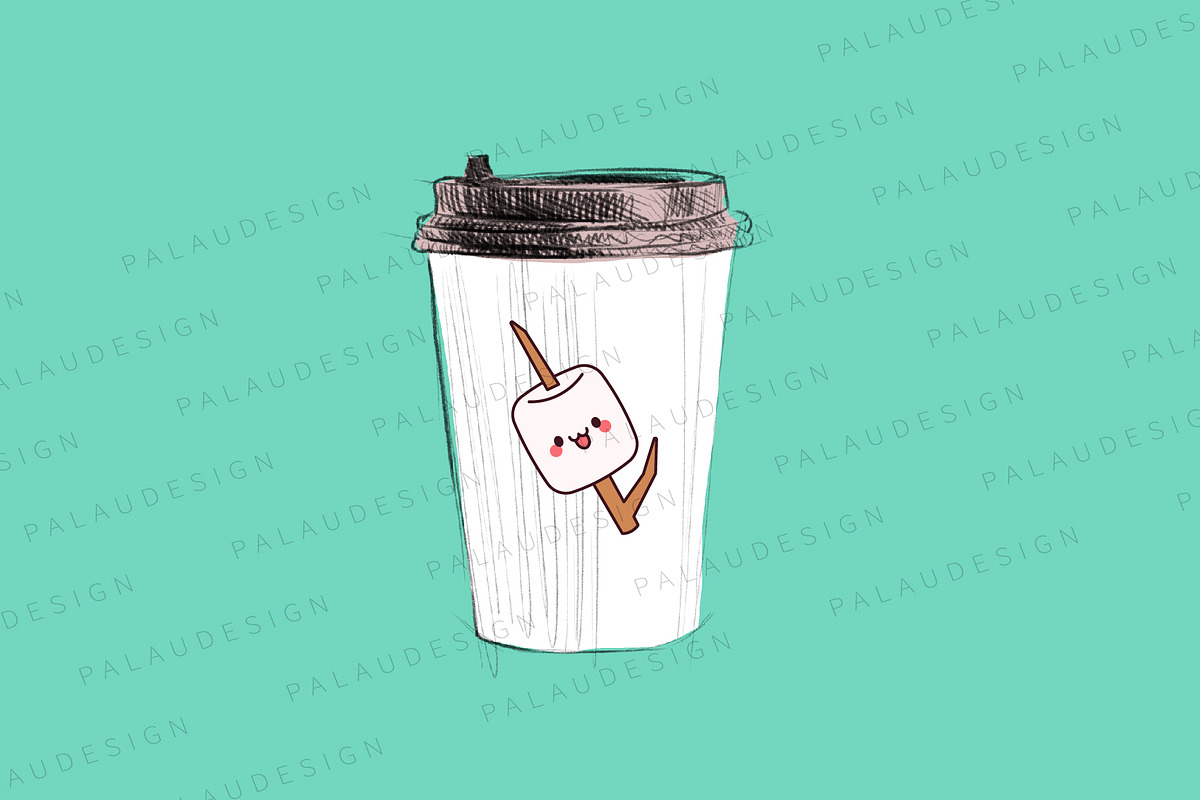 Cute Picnic Time Characters, a Seasonal Illustration by Palau (Photo 5 of 12)