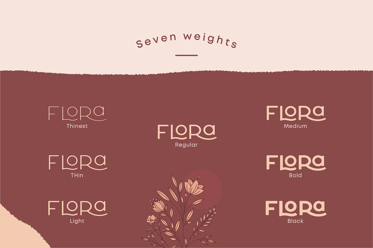 Larosa Sans Elegant Typeface, a Sans Serif Font by Kaligra.co (Photo 19 of 22)