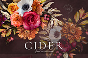 Autumn Cider Floral Clip Art, an Object Graphic by Eclectic Anthology (Thumbnail 12 of 13)