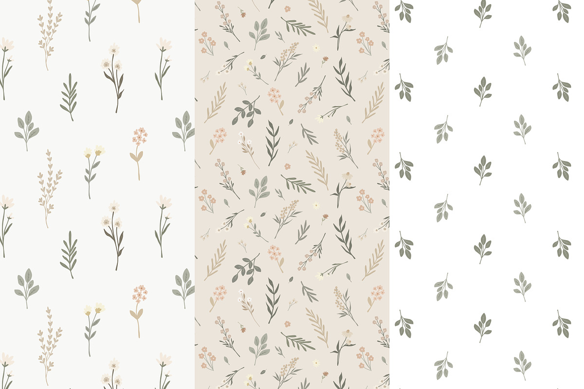 Bethany Seamless Patterns, a Pattern Graphic by Emilie Cliche (Photo 6 of 12)
