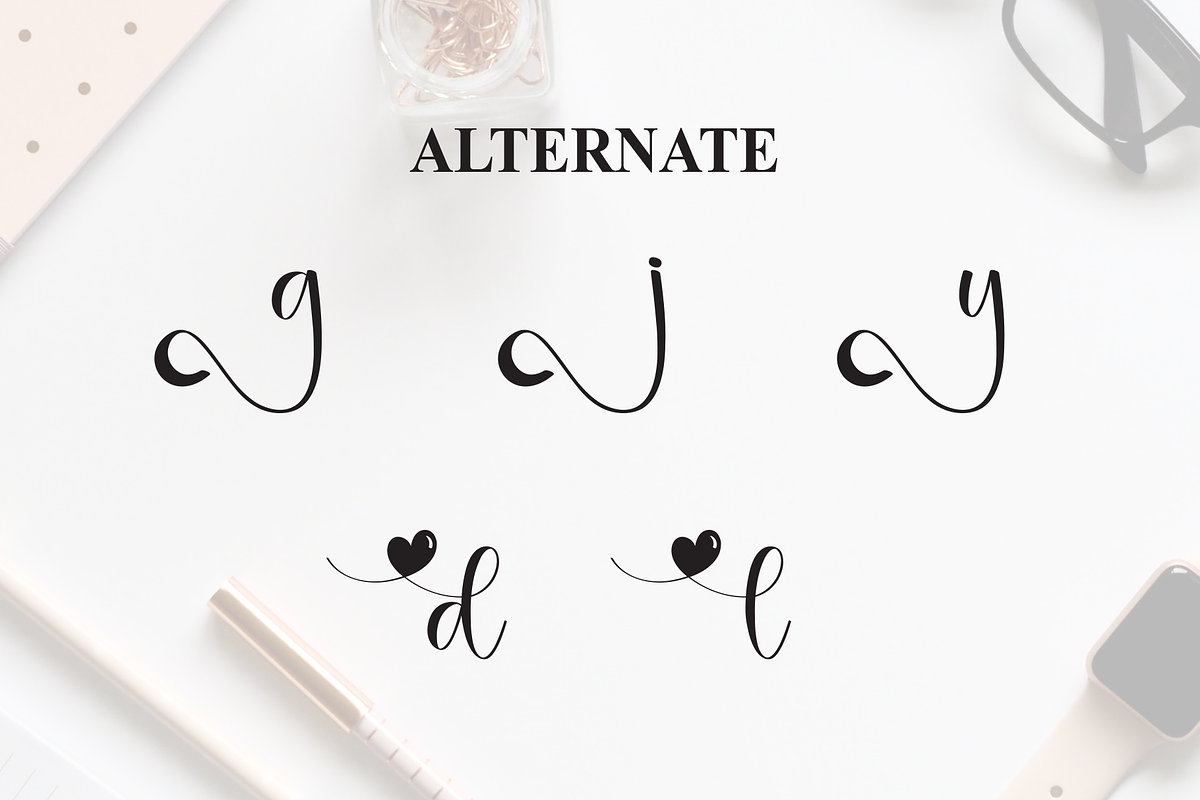 Sunday | Script Font, a Handwritten Font by Scratchones (Photo 8 of 9)