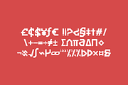 Trabes - Techno Font, a Sans Serif Font by QR Design Studio (Thumbnail 6 of 9)