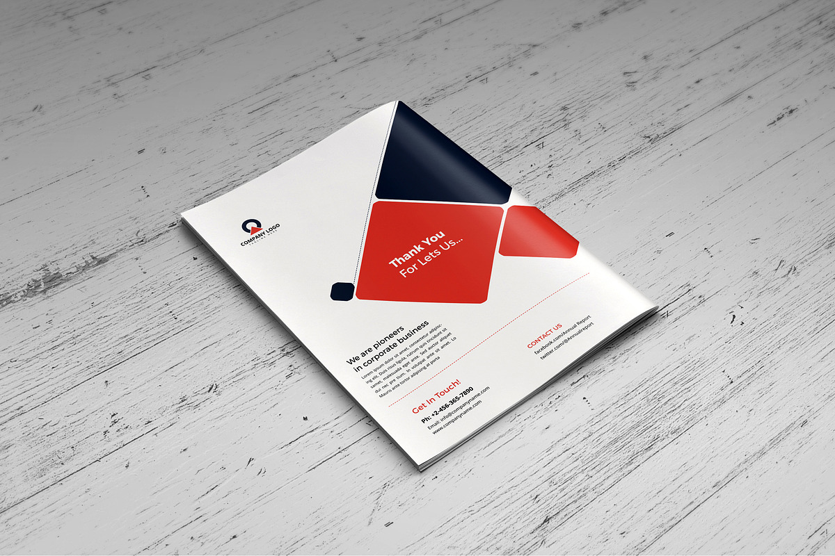 Annual Report Template V2, a Brochure Template by JanySultana (Photo 11 of 16)