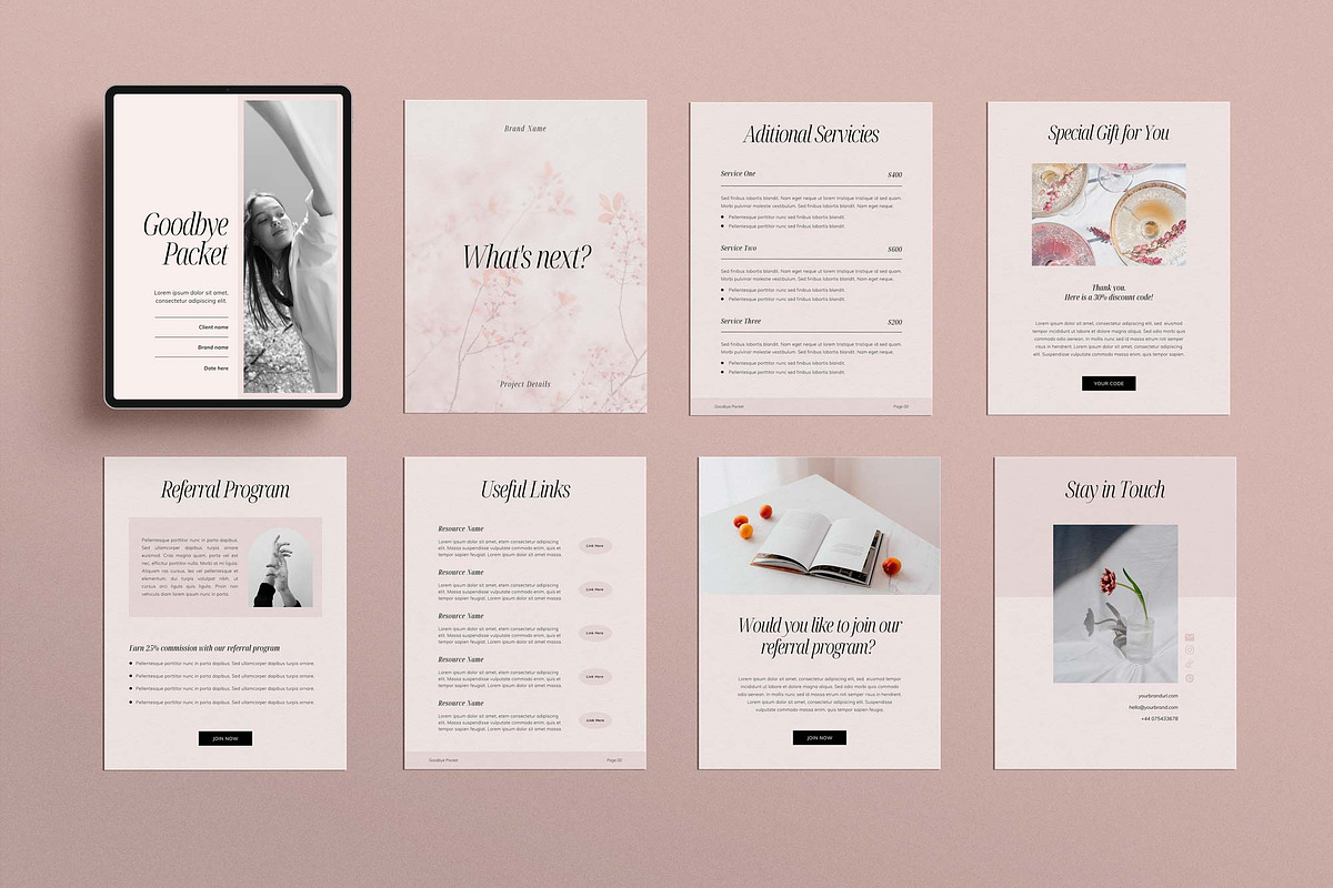Client Offboarding Canva Template, a Magazine Template by Sierra Creative Studio (Photo 6 of 10)