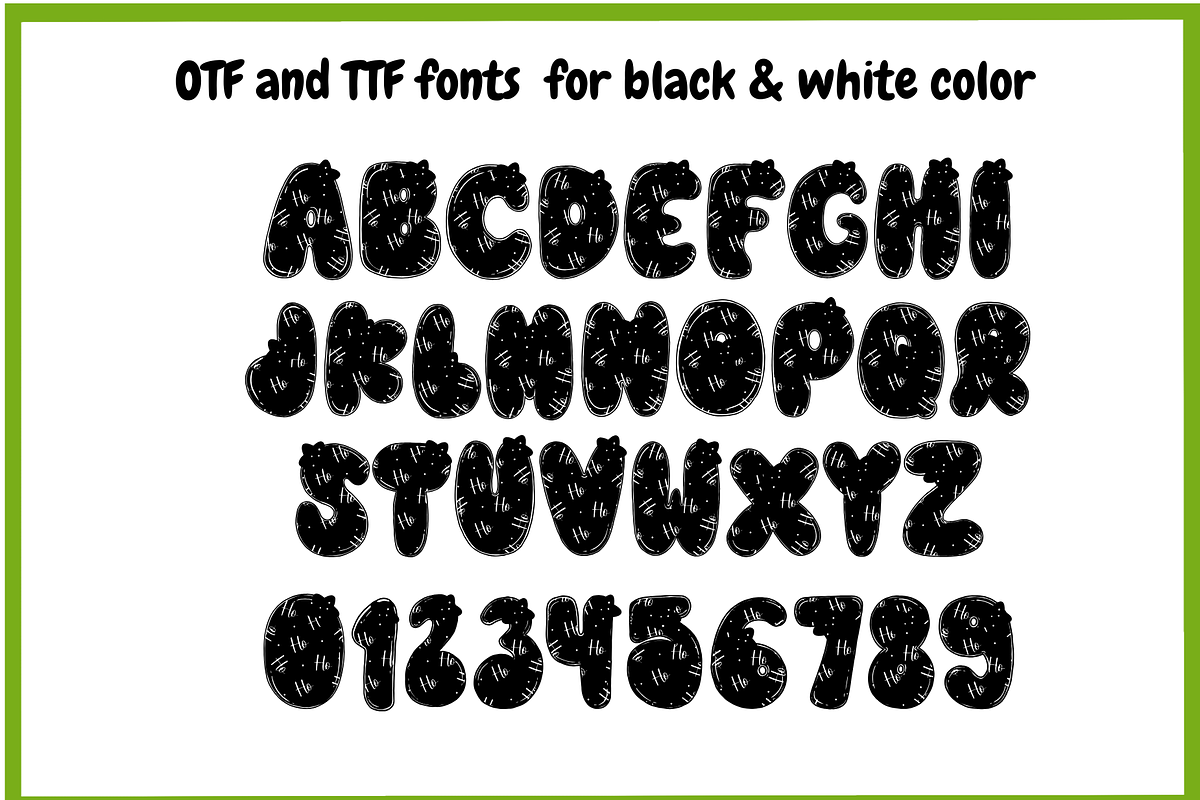 Magical-PNG fonts, a Handwritten Font by It me digital art (Photo 4 of 7)
