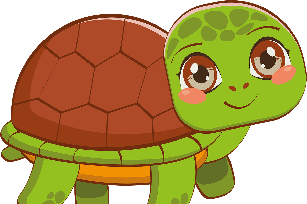 Cartoon Turtle, an Illustration by JYa_Design (Photo 1 of 2)
