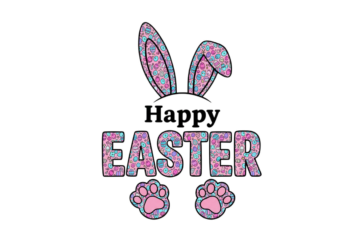 Happy Easter Bunny PNG, Preppy, an Illustration by Designking (Photo 4 of 6)