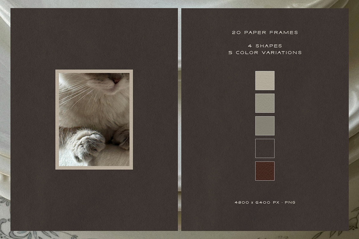 Earthy Paper Textures & Frames, a Texture Graphic by alonahaidash (Photo 18 of 21)