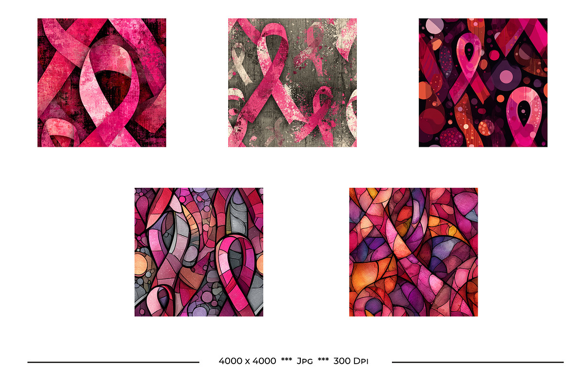 Breast Cancer Awareness, a Pattern Graphic by karenfoleyphoto (Photo 3 of 4)