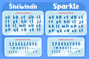 Snow Freeze - Quirky Winter Font, a Font by PutraCetol Studio (Thumbnail 3 of 13)