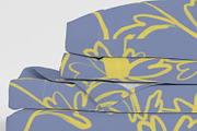 Neon wild daisy flowers pattern, a Pattern Graphic by Cotton Melon pattern Shop (Thumbnail 3 of 5)