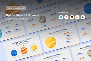Cosmic Objects Science Infographic, an Education Illustration by trabaskriya