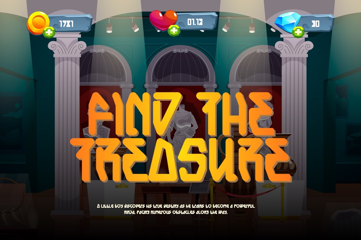 Asgard Grexco - Historical Gaming, a Handwritten Font by Dhabee (Photo 12 of 15)