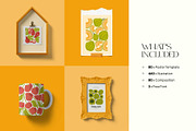 Modern Fruits | Wall Art Creator, an Object Graphic by Leleka.Store (Thumbnail 4 of 18)