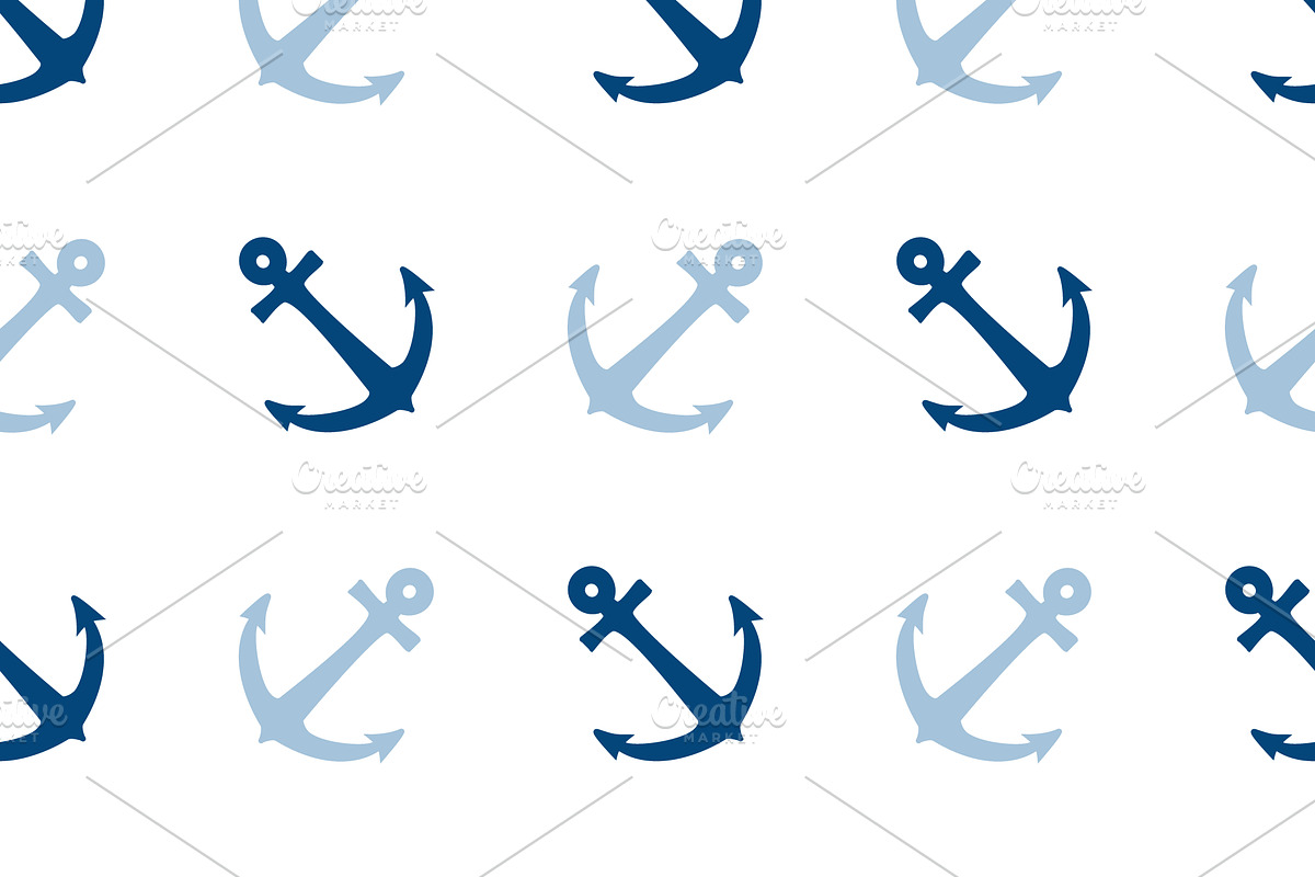 Set of 8 nautical patterns, part 1 preview 3