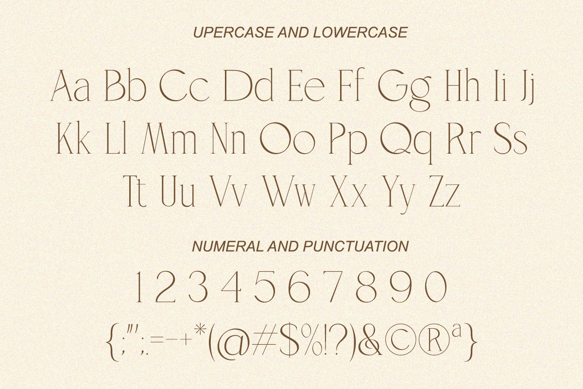 Velorum - Modern Elegant Luxury, a Serif Font by Qweera Studio (Photo 12 of 12)