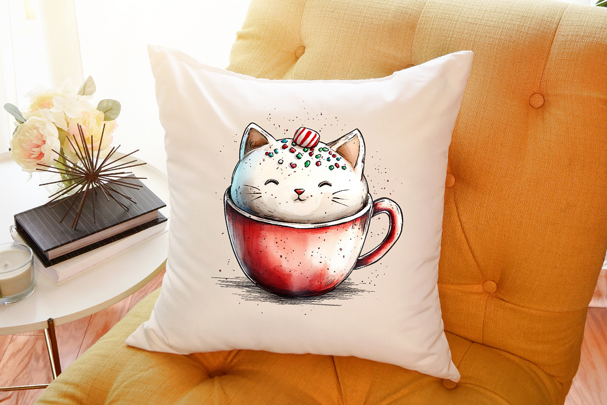 Christmas Hot Cocoa Sublimation Clip, an Illustration by Sublimation Artist (Photo 6 of 6)