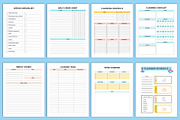2025 Cleaning planner Canva, a Stationery Template by Designmela01 (Thumbnail 10 of 10)