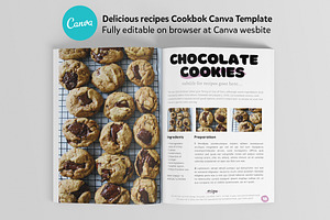 Canva Recipes CookBook Template