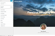 Highlands - Personal Blogging Theme, a WordPress Template by Psyrix (Thumbnail 5 of 5)