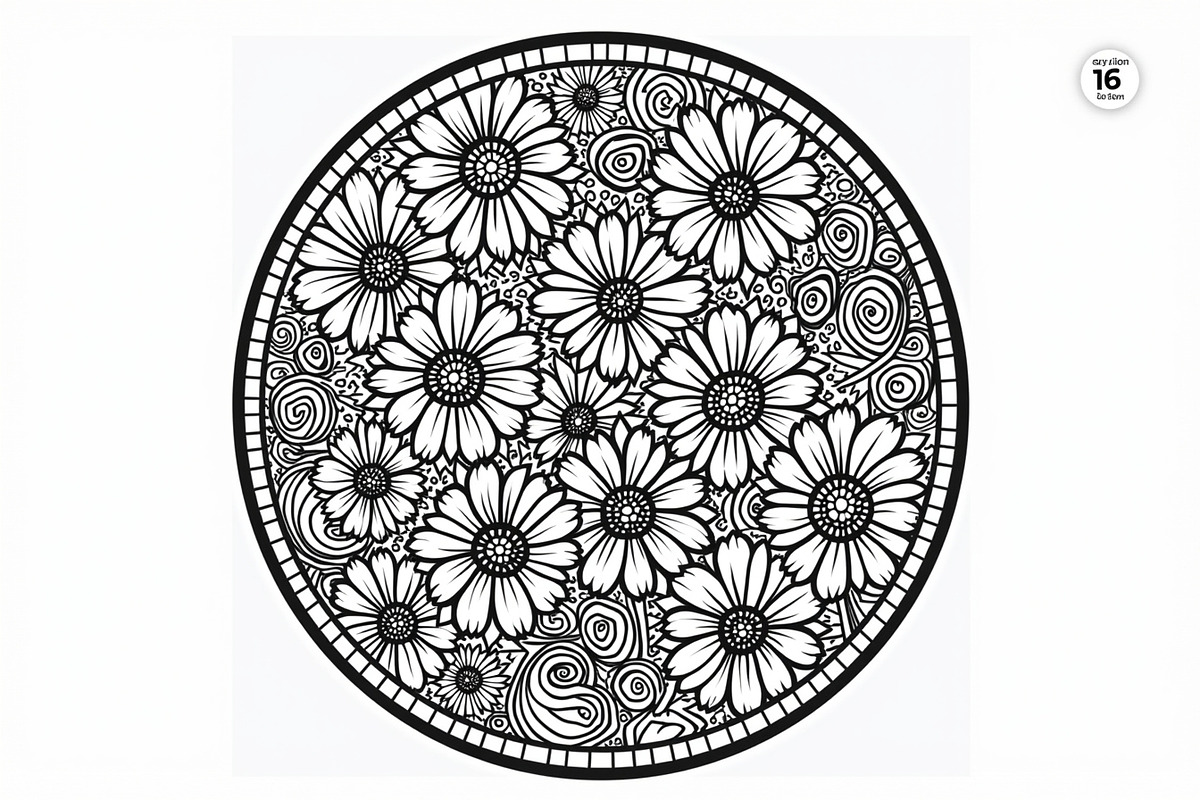 Floral Mandala Vector Bundle Set, an Illustration by Designs_River (Photo 4 of 9)