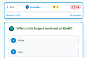 GK Quiz for Middle School Students, a HTML Template by DesignMarket (Thumbnail 2 of 5)