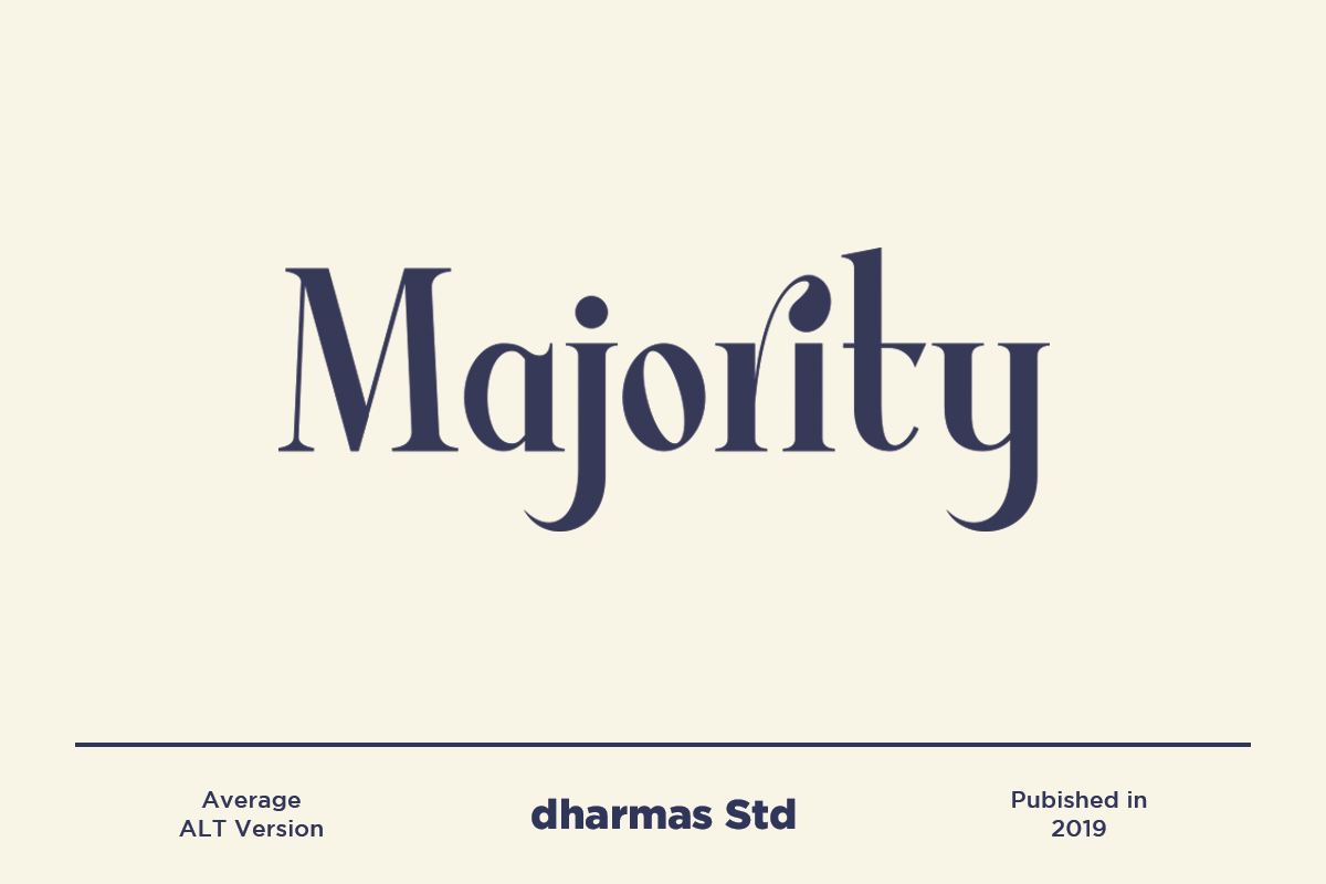Average - Modern Serif Typeface preview 6