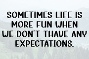 Simple Awesome, a Script Font by InermediaSTUDIO (Thumbnail 6 of 8)