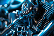 31 Motorcycle engines, a Transportation Photo by Handmadefont (Thumbnail 15 of 33)