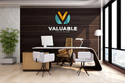 PSD Office Interior Wall Mockup, a Product Mockup by Ayy (Thumbnail 11 of 17)