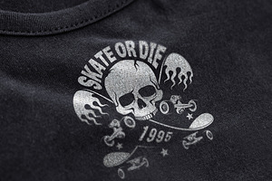 Skate Or Die Skateboarding Print