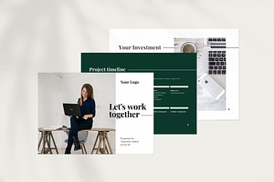 Proposal Template - Canva & InDesign