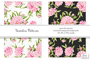 Peony Bloom Pattern & Motifs, a Pattern Graphic by Zeesi Design Garden (Thumbnail 9 of 11)