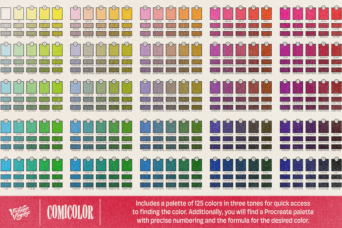VVDS ComiColor • A Brush Kit, a Brush Add-On by Vintage Voyage Supply (Photo 8 of 14)