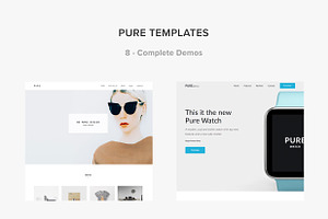 Pure - Full Responsive Muse Template