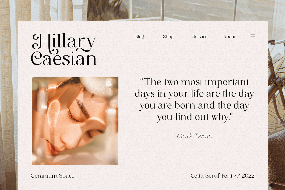 Cotta - Elegant Serif, a Serif Font by Megi Satyo Widodo (Photo 3 of 20)