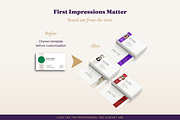 Business Card Templates 3 Designs, a Business Card Template by B2 Studio (Thumbnail 7 of 18)