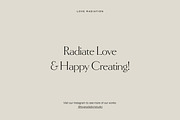 Instagram Creator Social Templates, a Social Media Template by Love Radiation Studio (Thumbnail 16 of 16)