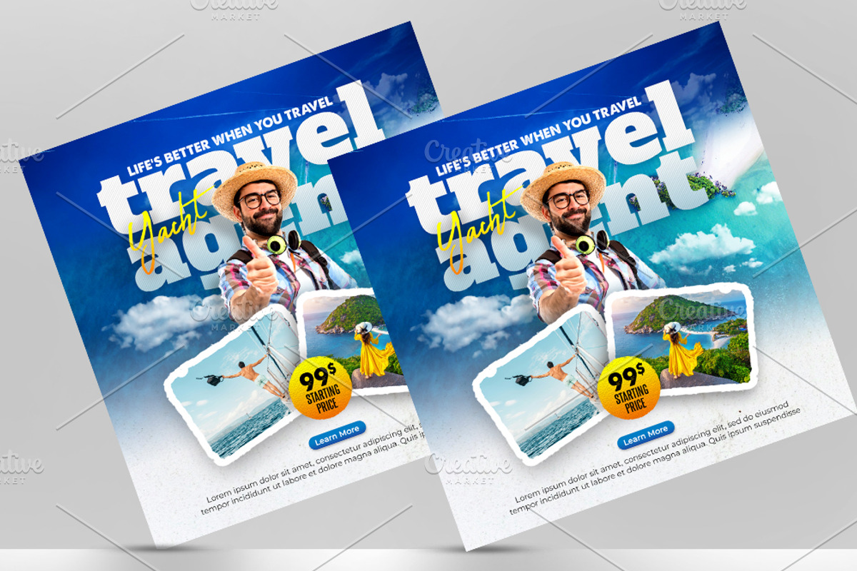 Travel Flyer, a Flyer Template by Artonix (Photo 3 of 3)