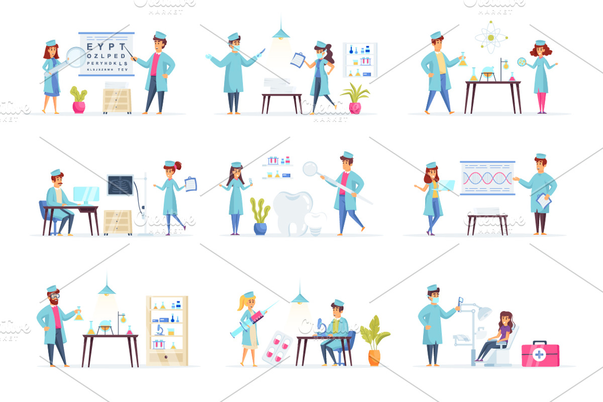 Flat Concepts Illustrations, a Finance Illustration by alexdndz (Photo 20 of 21)
