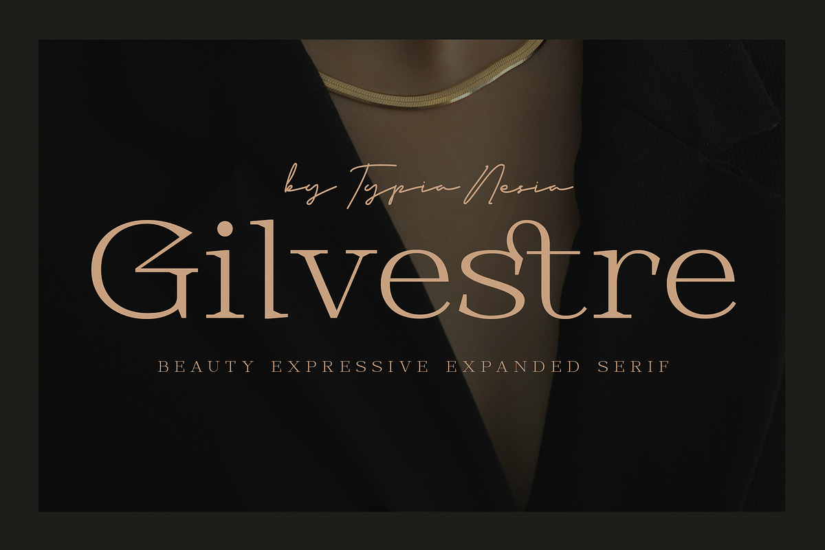 Gilvestre Serif, a Serif Font by Typia Nesia (Photo 1 of 9)
