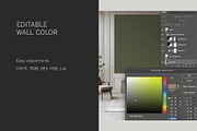 Paris Home | Bedroom No. 1 Mockup, a Household Mockup by Blixa 6 Studios (Thumbnail 5 of 7)