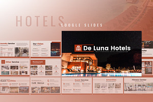 De Luna - Hotel GoogleSlides