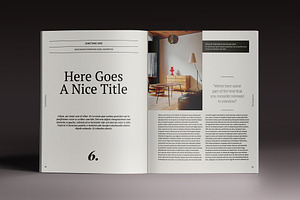 Brogazine Indesign Template