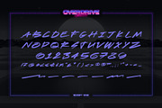 Overdrive Avenue – 2 in 1 Retro Wave, a Symbol Font by Ckybe's Corner (Thumbnail 5 of 14)