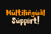 Cutzilla – Playful Display Font, a Font by alphArtype (Thumbnail 9 of 10)