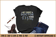 My Favorite Doctor Calls Me Mom SVG, a Healthcare Illustration by Handy Arts Studio (Thumbnail 2 of 3)