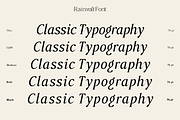 Rainvolt Classic Letterforms, a Serif Font by roomspace creative lab (Thumbnail 8 of 13)
