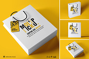 Shopping Bag Mockup Sets, a Packaging Mockup by Artnivora.Std (Thumbnail 1 of 4)