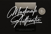 Madinah Authentic | Stylish Font, a Script Font by ErgibiStudio (Thumbnail 1 of 10)